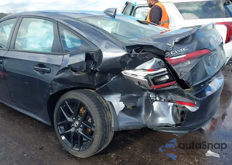 2022 Honda Civic Sport z USA, uszkodzony, nr VIN 2HGFE2F52NH510218